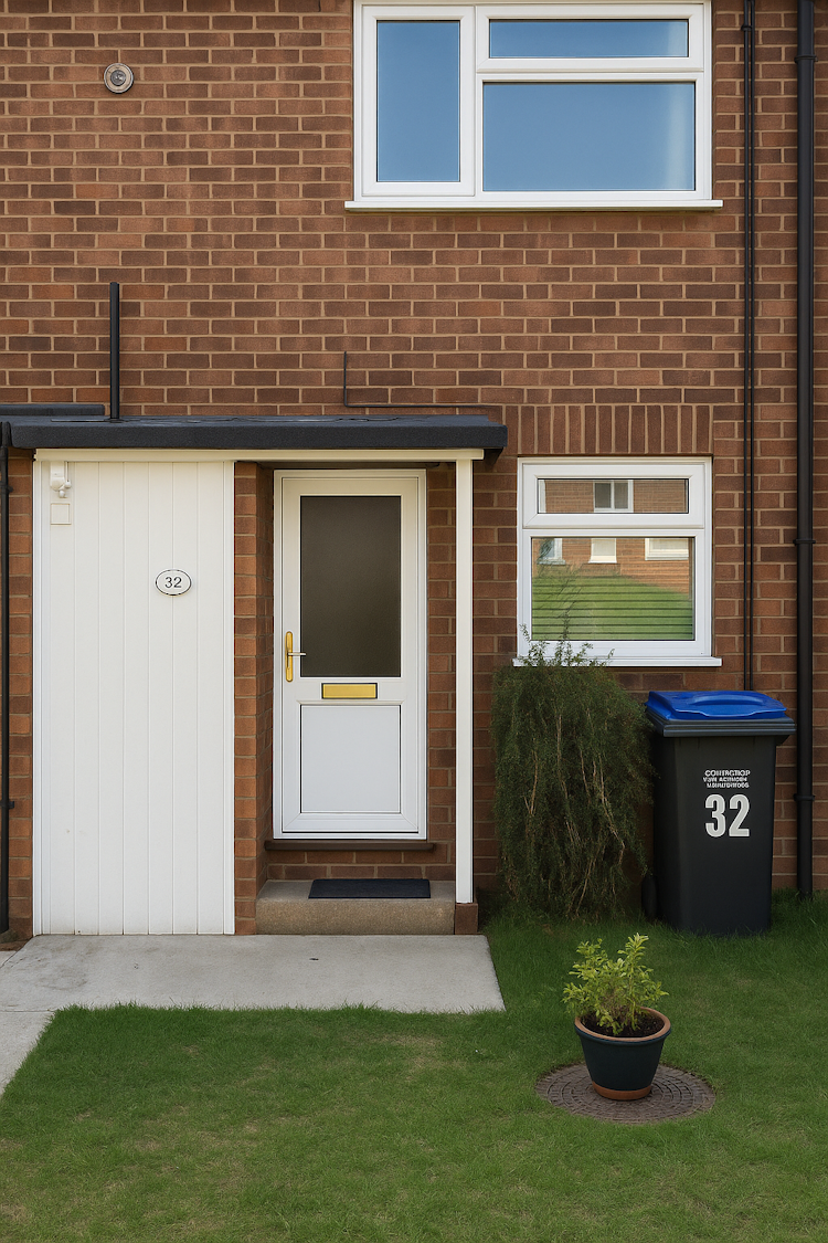 2 bedroom terraced house