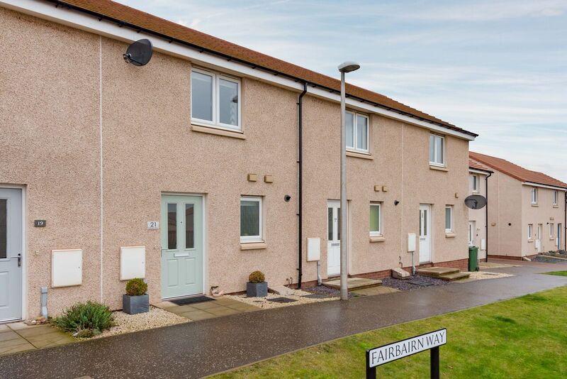 2 bedroom terraced house for sale in Fairbairn Way Dunbar EH42 1WQ