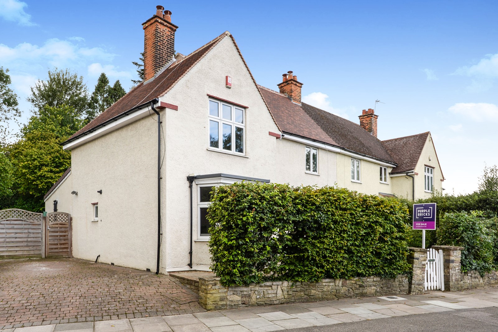 3 bedroom semi-detached house for sale in Corkscrew Hill, West Wickham ...